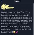 He wanted to give her mom a surprise