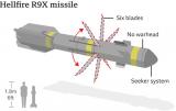Instead of blowing up targets, the Hellfire R9X missile SLICES THEM INTO PIECES!!!????