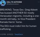 The DOJ must indict him for human trafficking