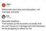 Darn millennials wanting to be able to have a living wage.