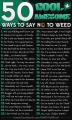 50 Cool Awesome Ways To Say No To Weed
