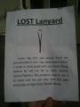 Lost Lanyard.