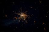 Berlin at night (Photograph: André Kuipers/NASA, 2012)