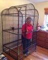 Nan is going back into the cage until we get answers