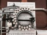 a sheet music typewriter