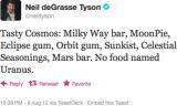 Neil deGrasse Tyson on food named after celestial bodies