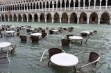 70 per cent of central Venice underwater today reaching 59 inches!